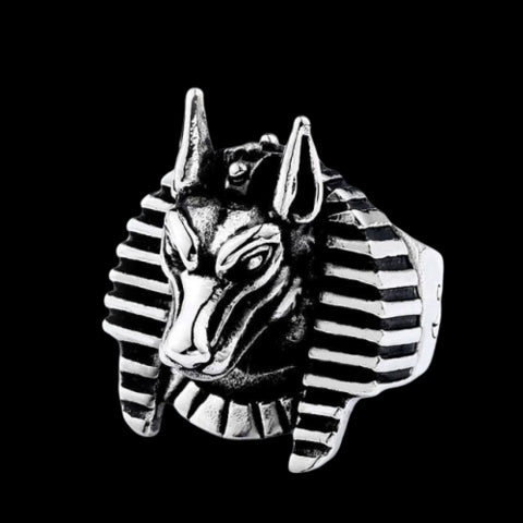 Bague Loup Pharaon (Acier)